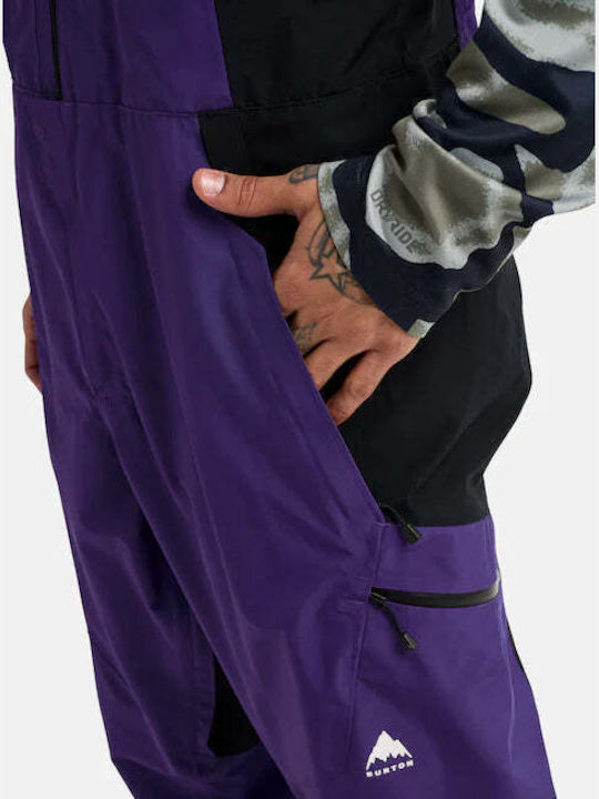 Burton Reserve Gore-tex 2l 3024510E4E Ανδρική Σαλοπέτα Σκι & Snowboard Μωβ