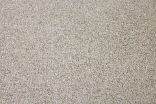 Πουφ Hocker Recycled Beige 90x90x40cm