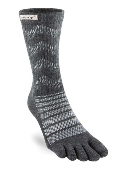 Injinji Midweight Trekking Κάλτσες Μαύρες