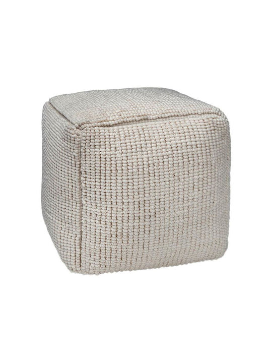 Fylliana Sitzsack Hocker Wasserdicht Fl822 Beiger Farbe 45x45x45cm