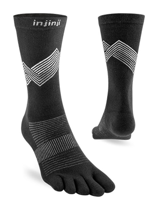 Injinji Lightweight Running Κάλτσες Μαύρες 1 Ζεύγος