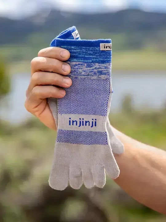Injinji Trail Mini Running Κάλτσες Γκρι 1 Ζεύγος