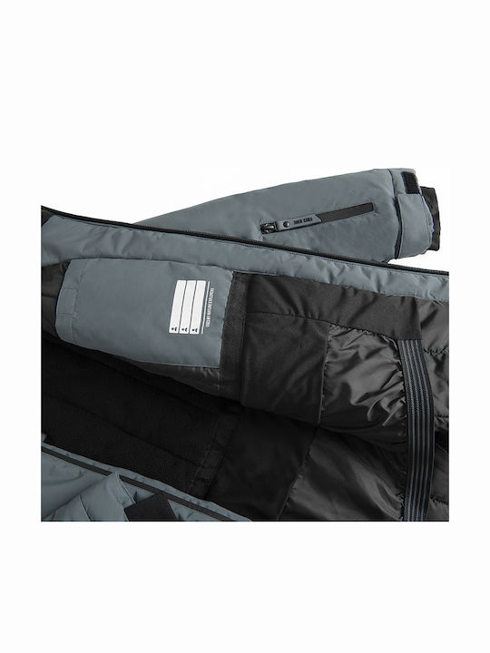 Kids Casual Coat with Hood Gray