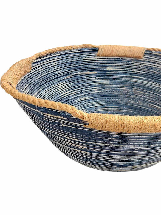 Platou Decorativ Albastru 1buc 39x33x17buc Platou Decorativ Albastru 1buc 39x33x17buc