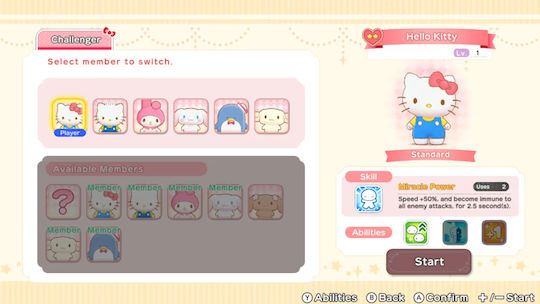 Hello Kitty And Friends: Freeze Tag Party Switch Game