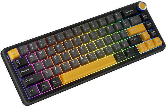 Marvo Titan 65 Ασύρματο Gaming Μηχανικό Πληκτρολόγιο 65% με RGB φωτισμό (International English)