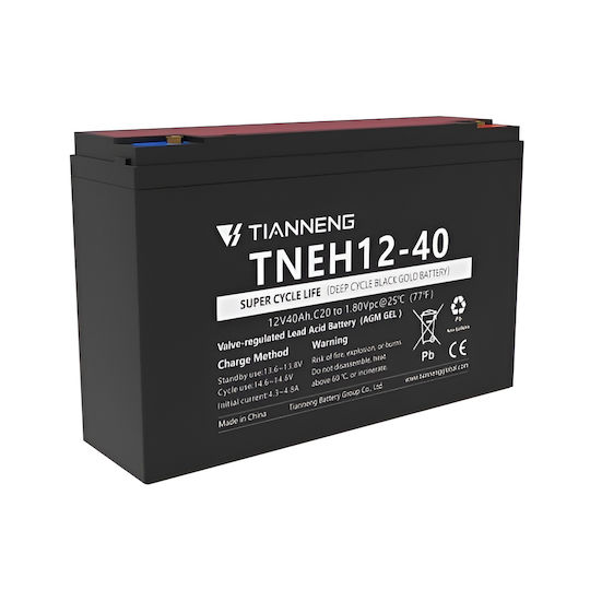 Tianneng Tneh12-40 Tiefzyklus-Batterie