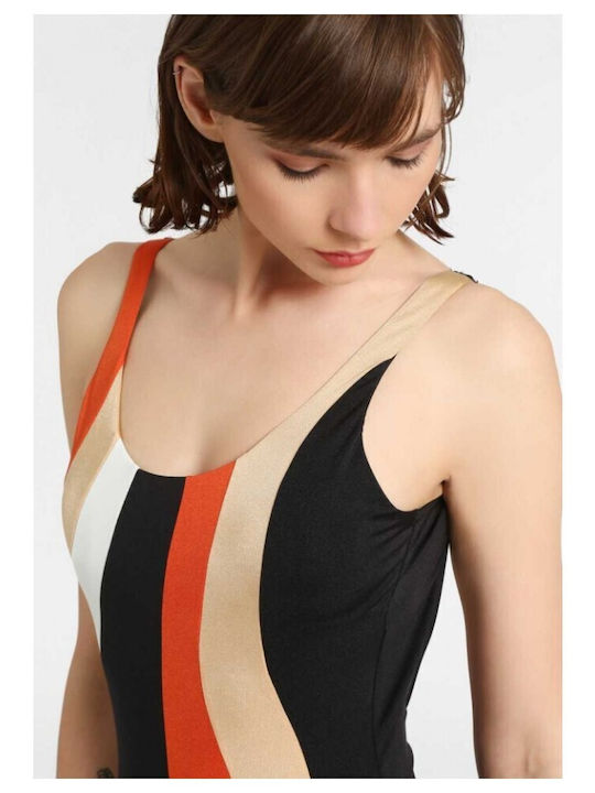 One Piece Swimsuit Black FBL105-161-19 Black