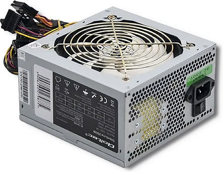 Qoltec Silentline 350W Gray Computer Power Supply Full Wired