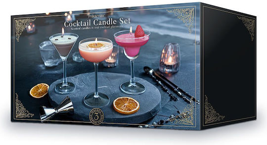 Microlink Aromatic Candle in Jar 3 Pieces