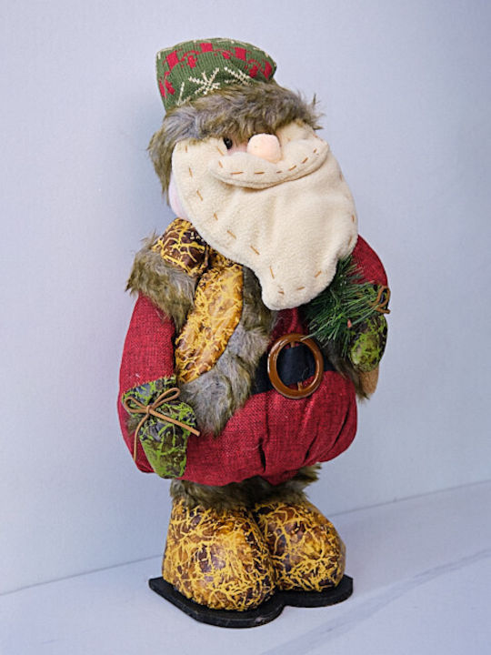 Decorativ Moș Crăciun din Tesatura 55cm.