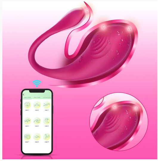 APH Egg Vibrator With Remote Control Pink