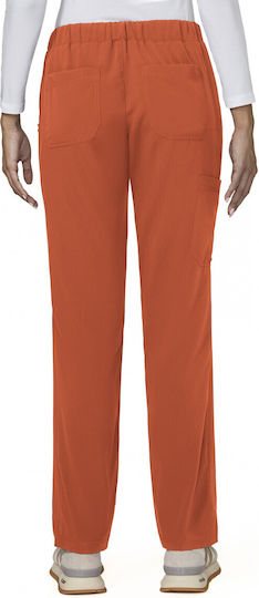 KOI USA Women's Orange Medical Pants