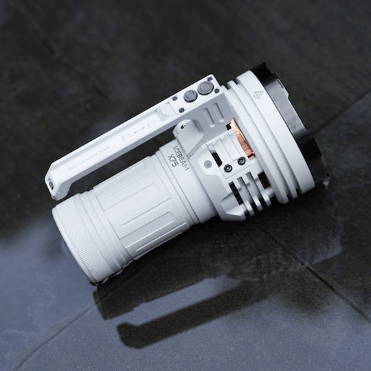 Acebeam Rechargeable Handheld Spotlight LED IP68 with Maximum Brightness 67lm Copper