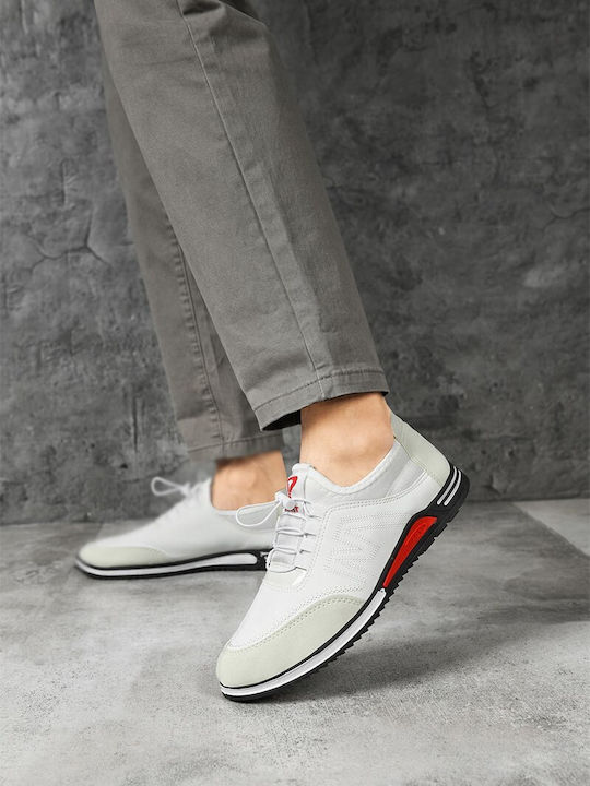 Herren Freizeitschuhe Weiß