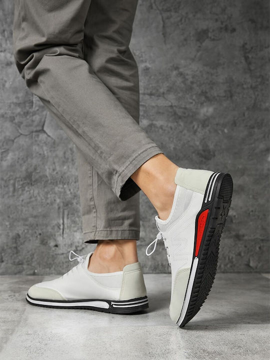 Herren Freizeitschuhe Weiß