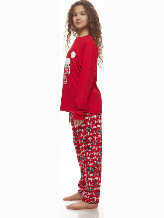 Galaxy Pijamale Copii Roșii