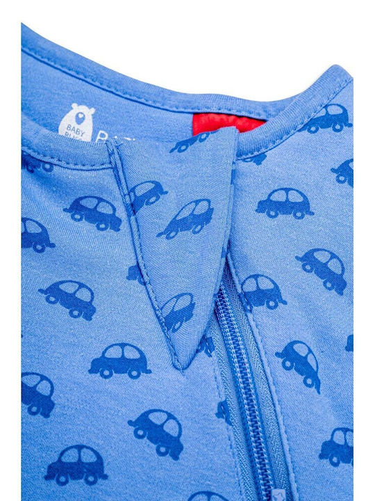 Baby Bliss Autumn Sleeping Bag with Feet Vroom Cars