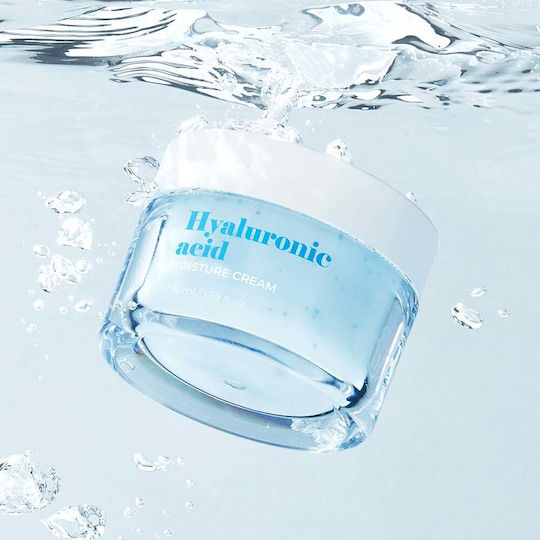 Bom Cremă Hidratantă de Față cu Acid Hialuronic 50ml
