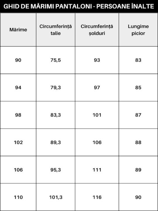 Label Pantaloni cu Croială Normală Albastru marin