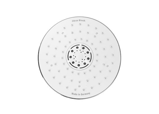 Κώδωνας Obus Round S3 Ασημί Chrome Silver