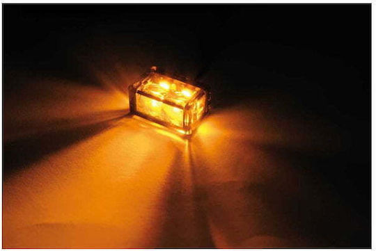 Small Flash Cube-v 2 Led Harley Davidson Tinted Lens Mini Led Turn Signal
