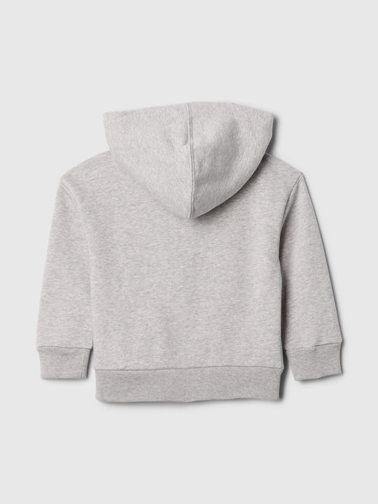 Kinder-Sweatshirtjacke mit Kapuze Gray