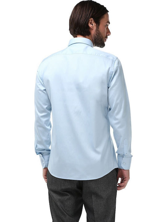 Дълъг ръкав Риза Light Blue
