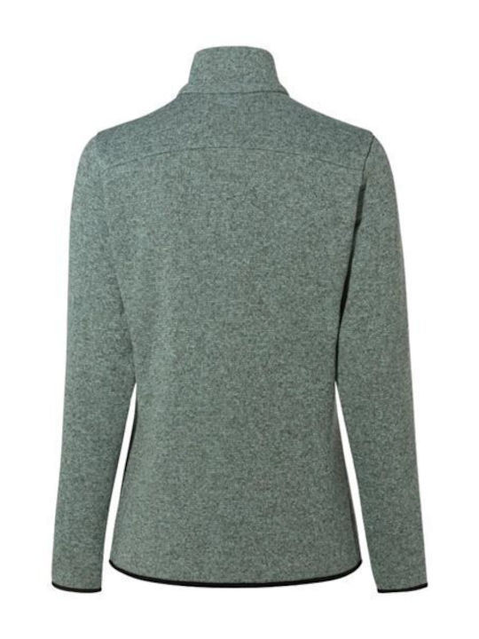 Fleece Damen Jacke Agave