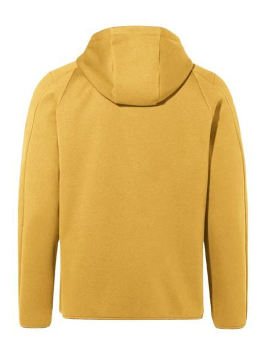 Men's Fleece Cardigan with Hood Yellow
