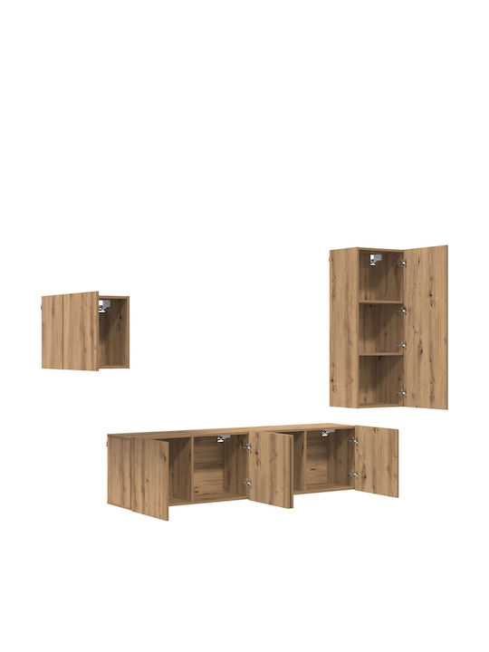 Животно помещение ТВ единица Дъб Artisan Д40.5xШ30xВ40бр
