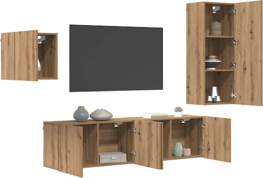 Σύνθετο Σαλονιού Artisan Oak Μ40.5xΒ30xΥ40εκ.