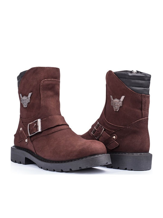 Leder Braun Herrenstiefel