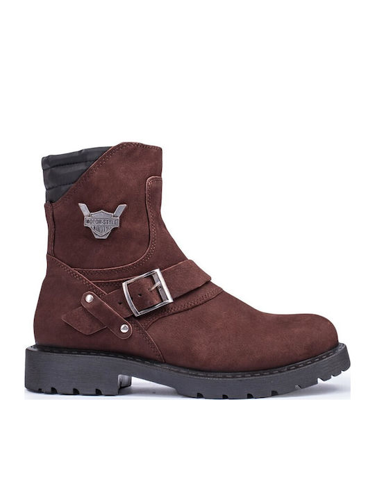 Leder Braun Herrenstiefel