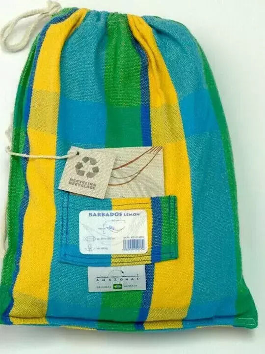 Amazonas Barbados Αιώρα Υφασμάτινη Μπλε 230x150εκ. Amazonas Barbados Αιώρα Υφασμάτινη Μπλε 230x150εκ.