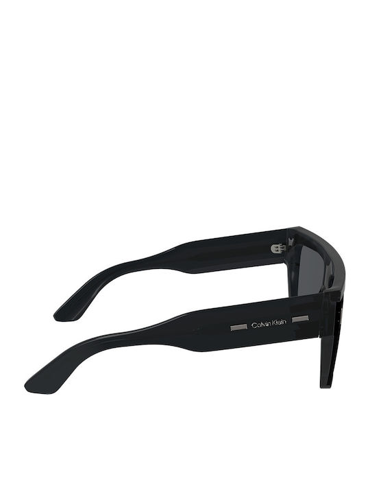 Calvin Klein Unisex Γυαλιά Ηλίου με Μαύρο Κοκκάλινο Σκελετό και Μαύρο Φακό CK24502S 059