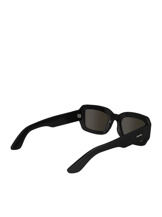 Calvin Klein Men's Sunglasses with Black Plastic Frame and Black Lens CK24511S 001