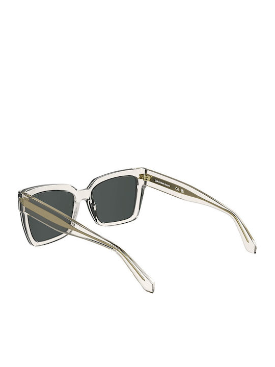 Calvin Klein Women's Sunglasses with Transparent Plastic Frame