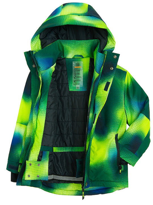Kids Sports Short Green Jacket