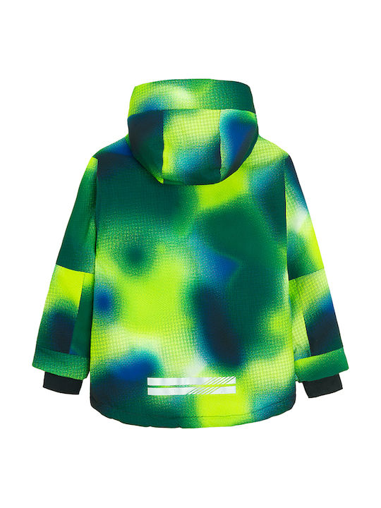 Kids Sports Short Green Jacket