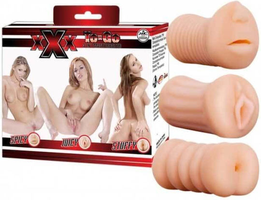 Nanma XxX To-Go Threesome Masturbator 1Stück