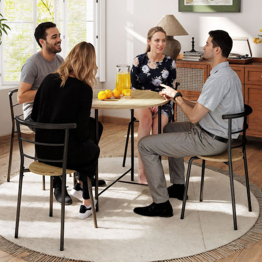 Dining Room 5pcs 85x85cm