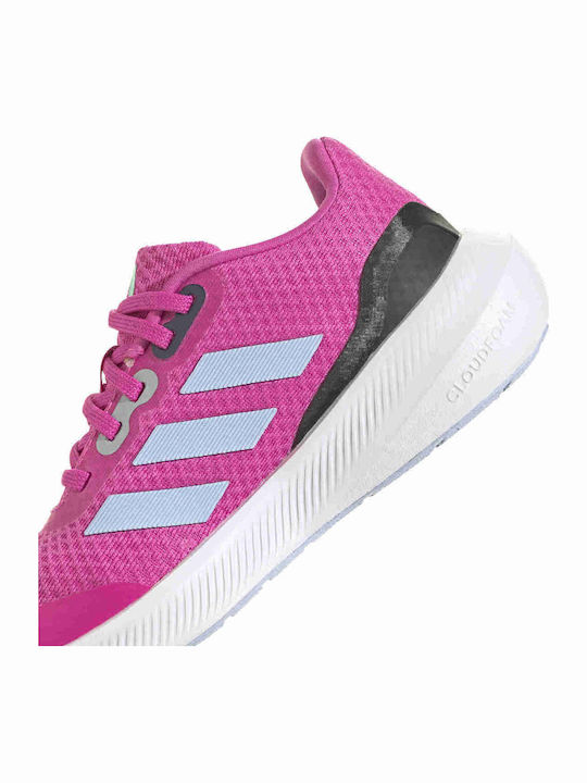 Runfalcon 3.0 K Kids Sports Shoes Running with Laces Fuchsia