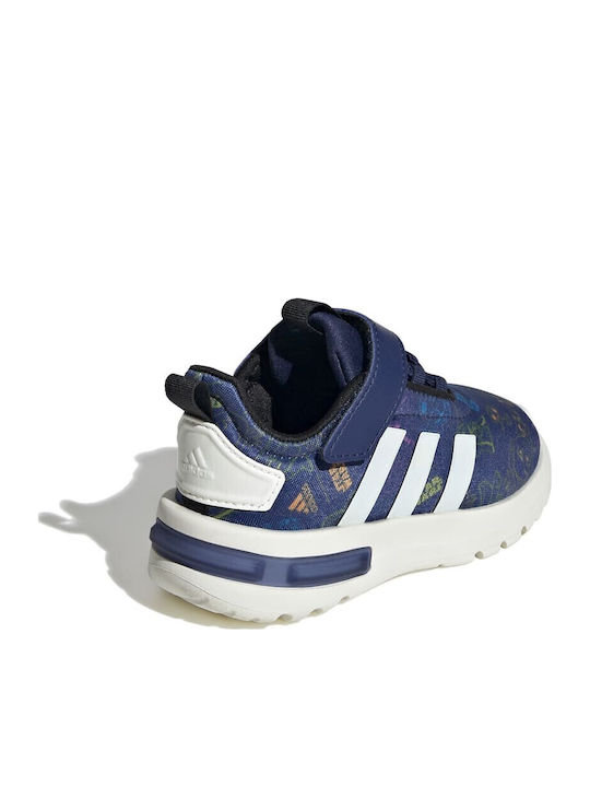 Racer Tr21 Αθλητικά Παιδικά Παπούτσια Running με Σκρατς Dark Blue / Off White / Core Black