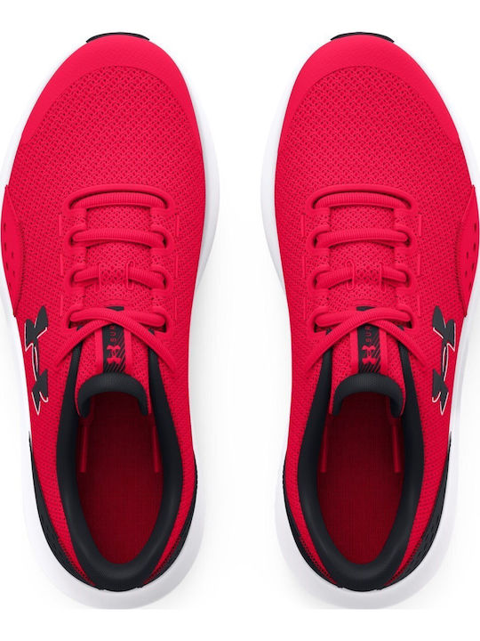 Surge 4 Kids Sports Shoes Running with Laces Red