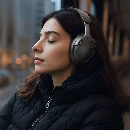 Mcdodo T02 Kabellose Bluetooth Über Ohr Kopfhörer mit 56 Stunden Betriebszeit Schwarz
