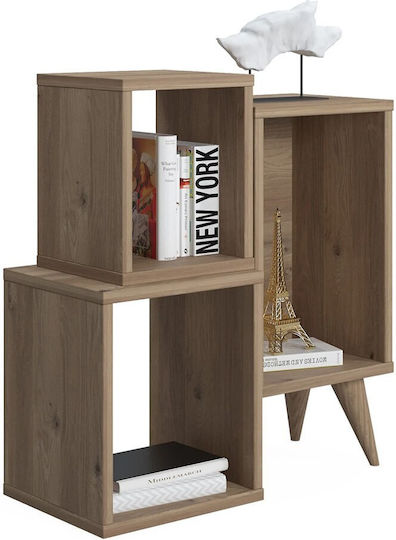 Βιβλιοθήκη Mabel Oak 60x27x65εκ.