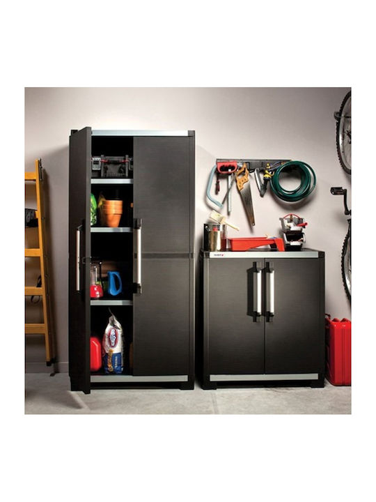 Zweiflügeliger Schrank Garage Xl Kunststoff 89x54x188cm