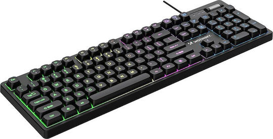 Wozinsky Wozinsky Gaming-Tastatur Mit RGB-Beleuchtung Englisch US