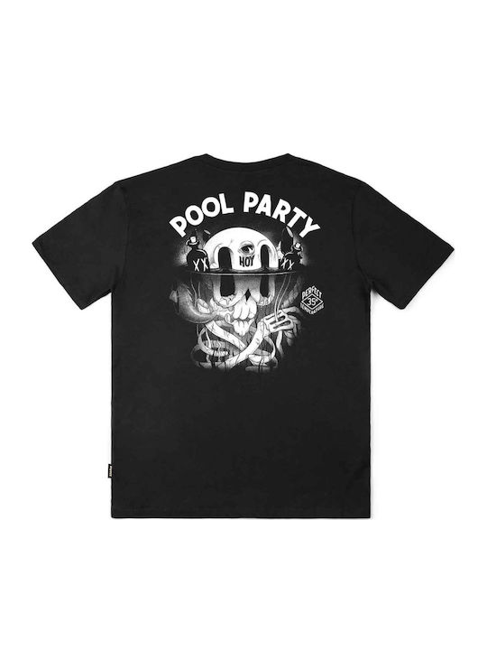 Pool Party T-shirt Black